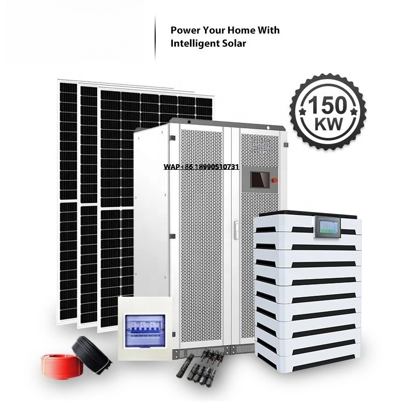 30KW 50KW 100kw 150kw  500kw 50 100 150 200 500 KW Home Solar Power  Complete 3 Phase Industrial Hybrid Solar Energy System