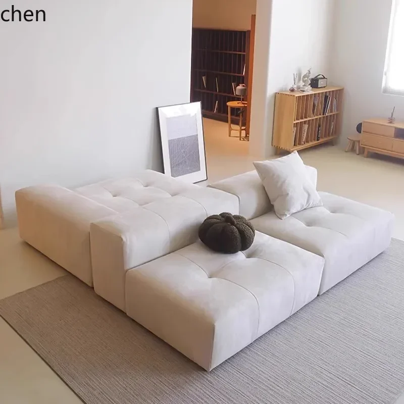 PYH pixel sofa modern double-sided module tofu block armless sofa combination living room decoration