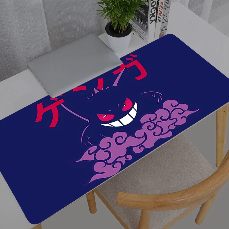 

Mouse Pad Computer Pokemon Pikachu Gengar Keyboard 900x400 Carpet Large Gaming Accessories Mousepad PC Gamer Desk Mat Table