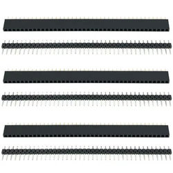 10pcs 1x40Pin 2.54mm Single Row Female + 10pcs 1x40 Male Pin Header connector