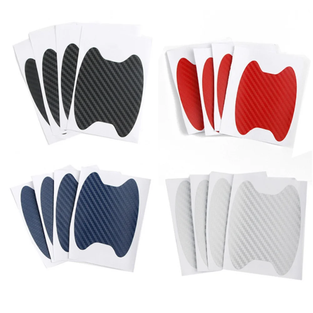 ملصقات سيارة معصم من ألياف الكربون لسكودا اوكتافيا يتي رومستر فابيا رابيد سوبيرب كودياق سيتيجو كاميك كاروق سكالا فيسيو