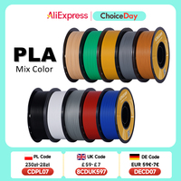 KINGROON PLA Filament 1.75mm 5/10KG pla Plastic For 3D Printer, Standard 1kg/roll 3D Printing Filaments Mix Color Local Shipping