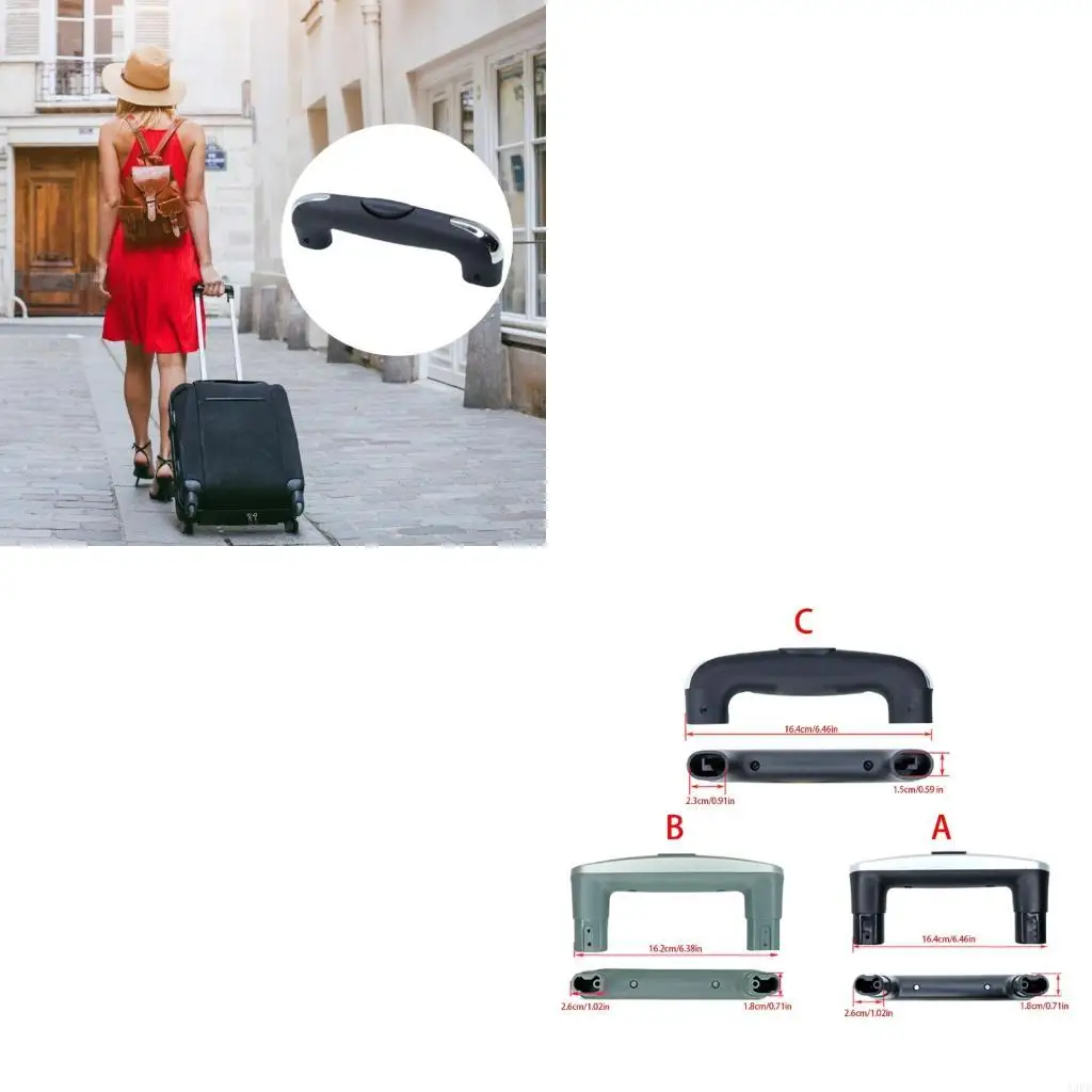 

Ручка для чемодана Ручка Сменные ручки для чемодана Ручка футляра для переноски