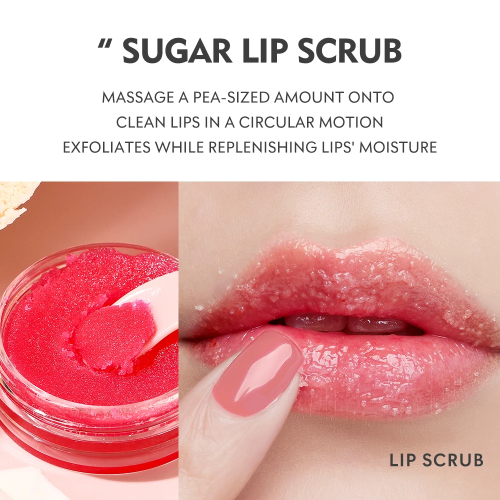 

Pudaier Lip Care Set Exfoliating Lip Scrub Moisturizing Lip Mask Lip Oil Lipstick