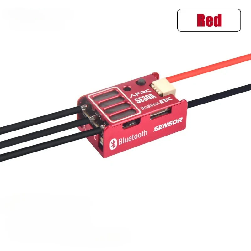 SmartChip1pcs New AFRC-SE30A Programmable Sensored Brushless ESC For GL BM AAT RC Car Mini Drift Racing 1/24 1/28 1/32 Assembly