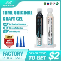 NASAN 10ml Multifunctional Glue Mobile Phone Screen Frame Glue Speed Dry Cold Press Glue Sealant Adhesive For LCD Frame Bracket