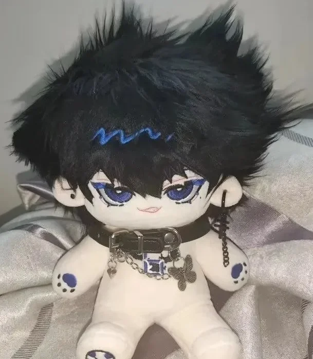 

20 см аниме Karasu Tabito BLUE LOCK, милая хлопковая кукла для девочек, мягкие игрушки, студенческая плюшевая кукла, очаровательная нежная пушистая ушка, рождественский подарок