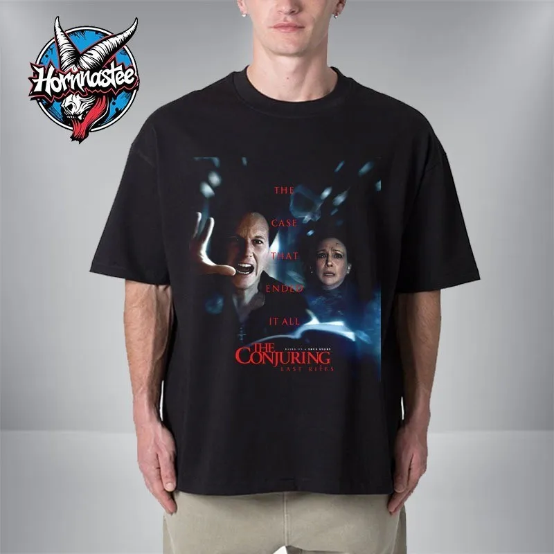 

Футболка The Conjuring Last Rites The Case That Ended It All Only In Theaters