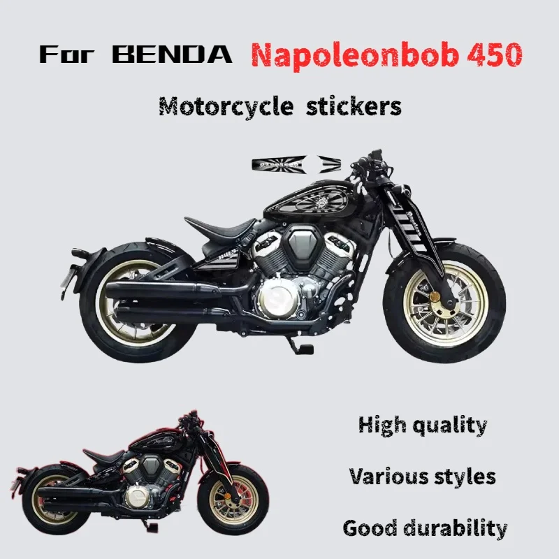 

Для Benda Napoleonbob 450 латте художественные принты винтажные наклейки водонепроницаемые наклейки аксессуары для модификации полная картина автомобиля
