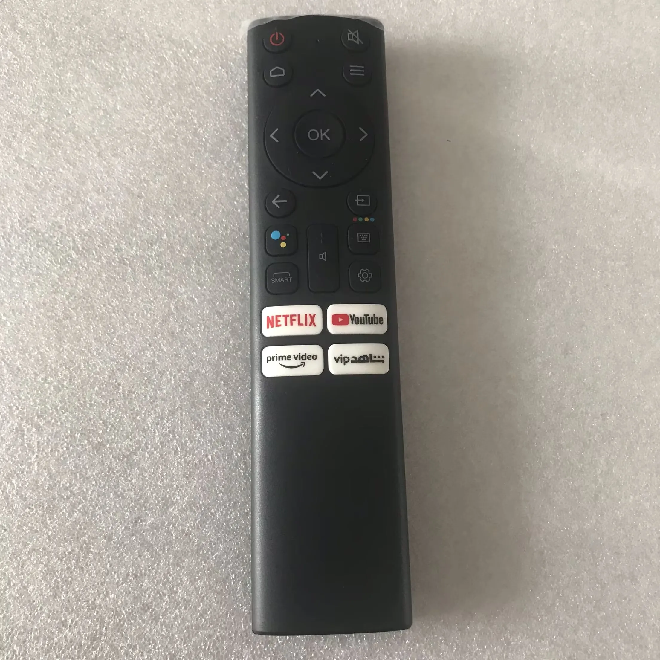 New TV Remote Controller Model 06‑B86W21‑TY08MS, Shortcut Buttons Netflix YouTube Prime Video Replacement For Smart Android TV