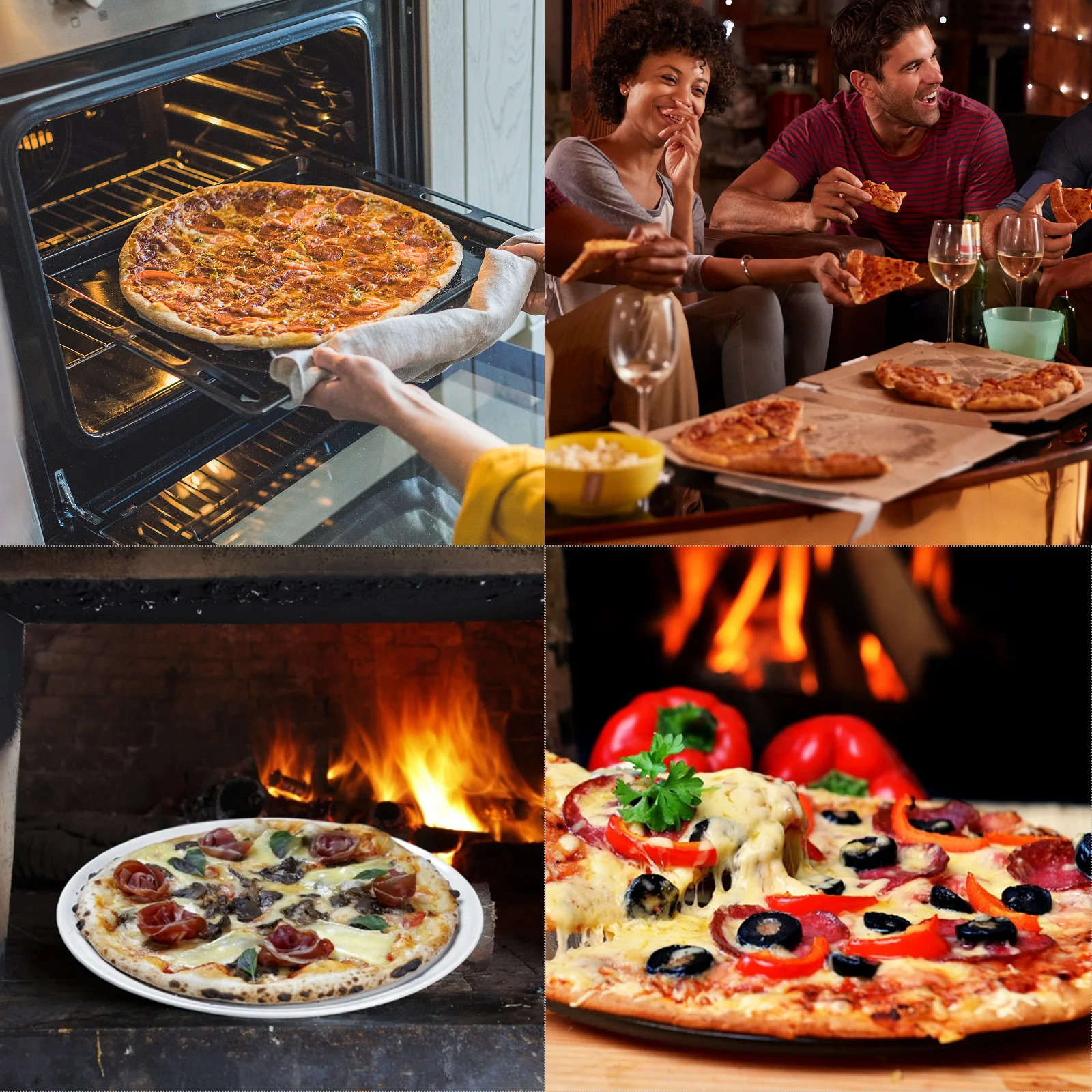 VEVOR – four à Pizza Portable en acier inoxydable, pour Grill à gaz ou à charbon, pour l'extérieur et la cour