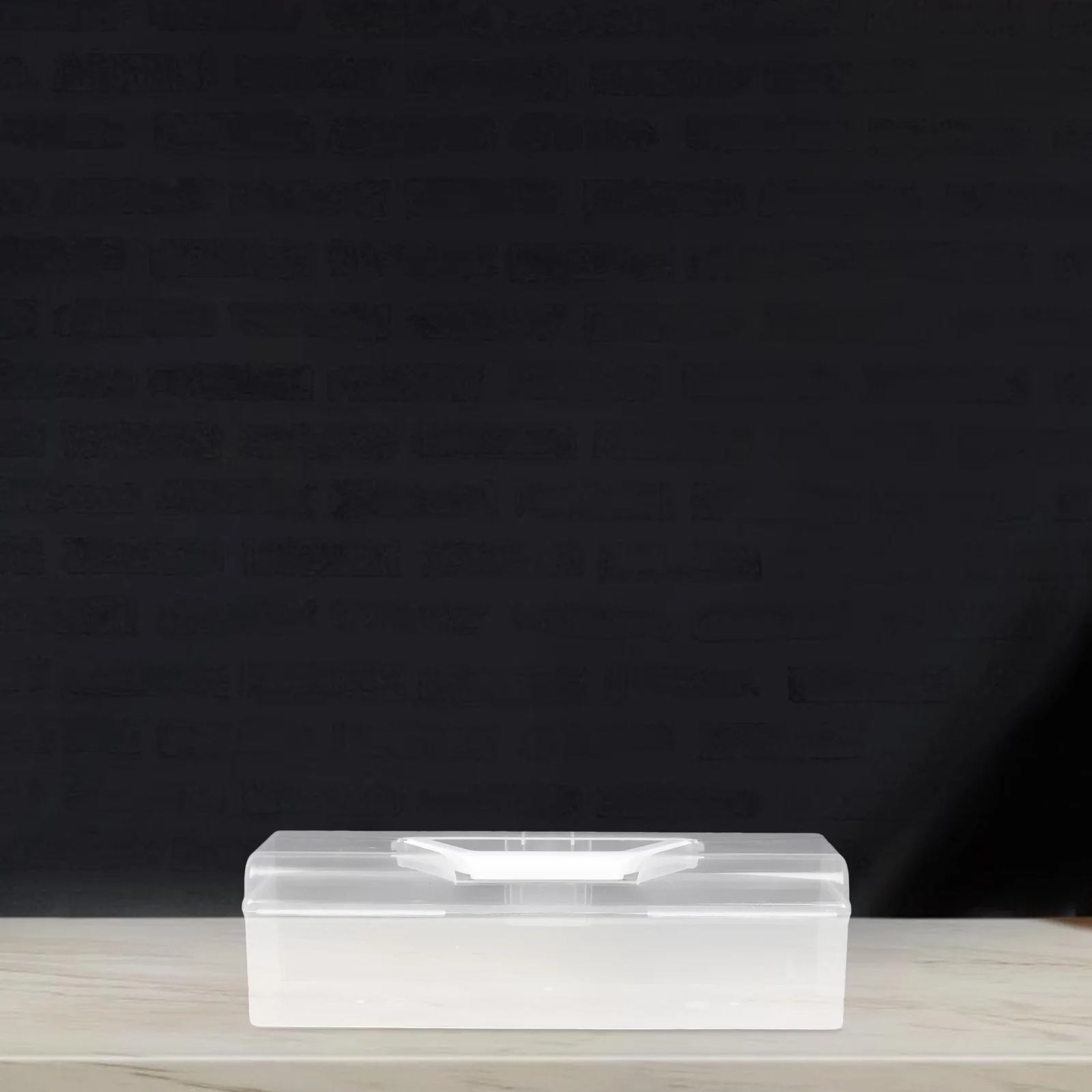 

Clear Card Storage Large Capacity Playing Card Organizer Plastic Container for Cards Business Notecards