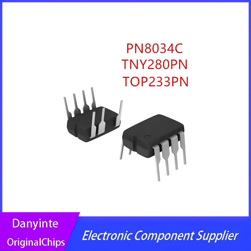 

НОВЫЙ 20 шт./лот PN8034 PN8034C TNY280PN TNY280 TNY280PG TOP233PN TOP233 DIP-7