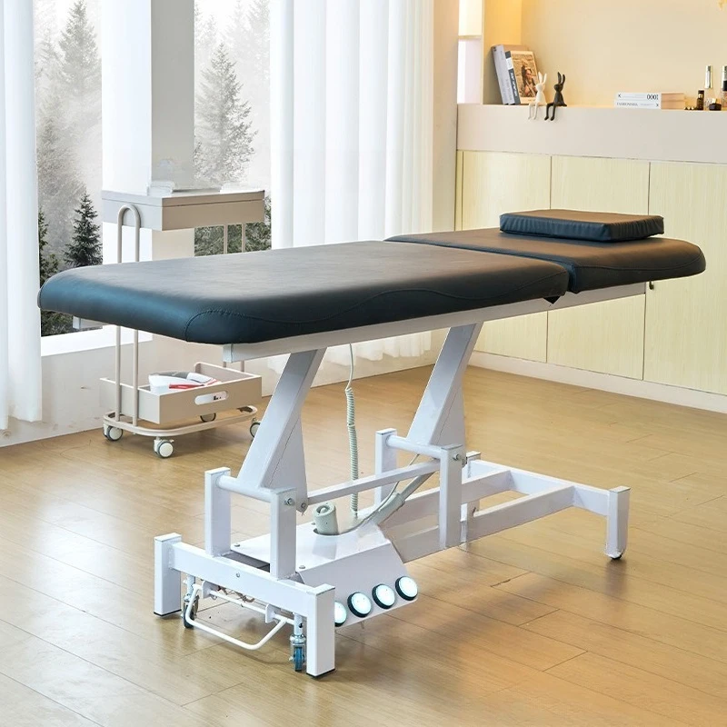 Electric beauty bed, therapy tattoo chair, massage massage, body shaping foldable adjustable adjustable micro bed