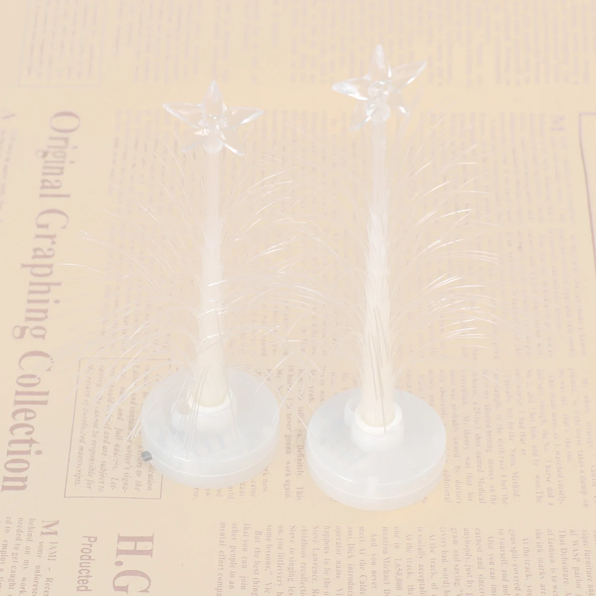 

4pcs Optical Fiber Christmas Tree Night Light Decorative Lamp for Bedroom Living Room Party Gifts Christmas decoration
