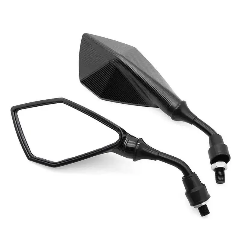 10mm Spiegel für Fahrradlenker, Motorrad, verstellbarer Rückspiegel, breiter Seitenwinkel, flexibler Roller-E-Bike-Rückspiegel, Hilfsspiegel – Detail 6