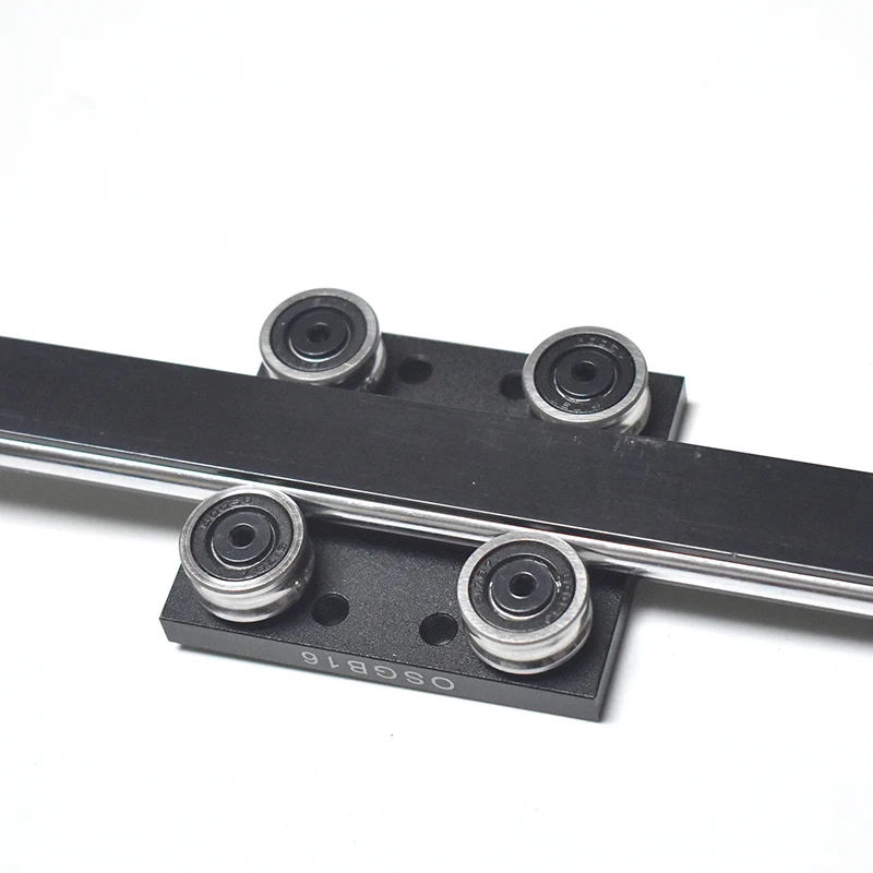 16 مللي متر ثنائي المحور دليل خطي OSGR16 الأسطوانة المنزلق 300 400 500 600 700 800 9001000 1100 1200 1400 مللي متر OSGB16 عجلة كتلة طابعة ثلاثية الأبعاد