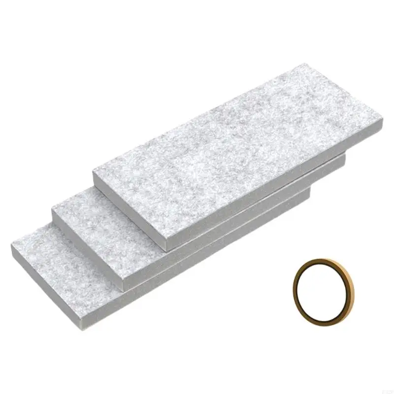 F92F 3PCS Practical Thermal Insulating Foam Panels Suitable for Air Conditioning Window Set Adjustable Noise Reduction