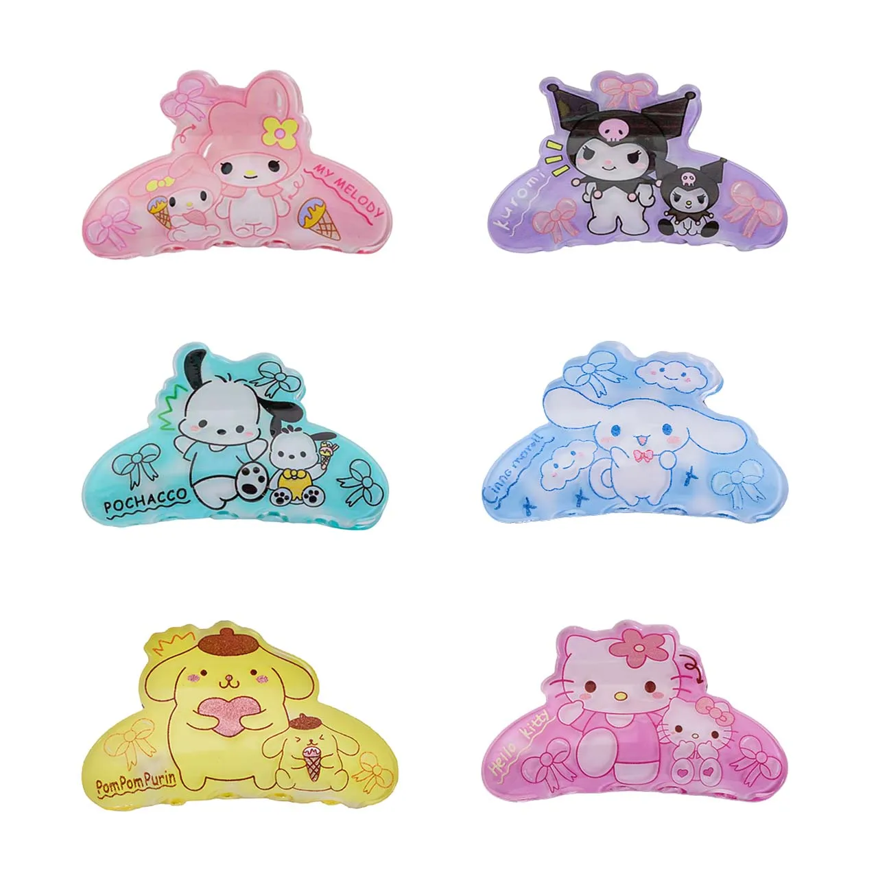 1pc Official Authorised Authentic ProductsNew Cartoon Cute Hair Clips, Perfect GiftFor Family, Friends And Classmates!