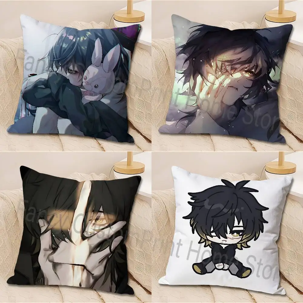 T-Towa S-Slow D-Damage Anime Celebrity Merchandise All-Match Printed Pillow Case Sofa Car Office Room Decoration Protector