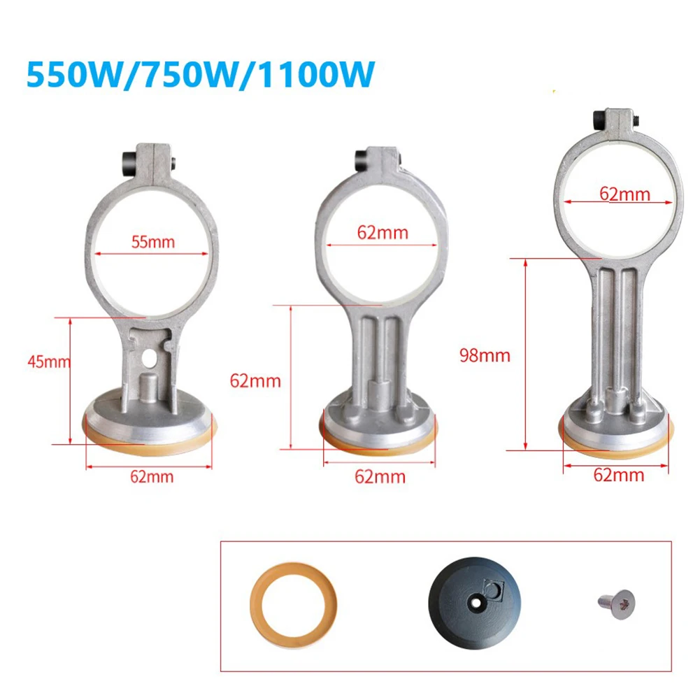 4 For Ottos Oil-Silent Air Pump Piston Ring Air Compressor Connecting Rod Assembly Cylinder Pressure Plate 550W/750W/1100W
