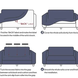 أفضل 10 مبيعات غطاء أريكة من الكتان السميك - رقم 10