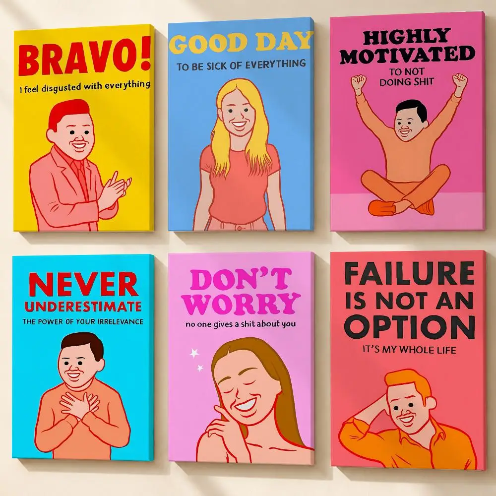 Cute J-joan Cornella Framed Wall Painting Canvas Poster Wooden Stretcher Frame Inner Frame Kit for Wall Art Painting