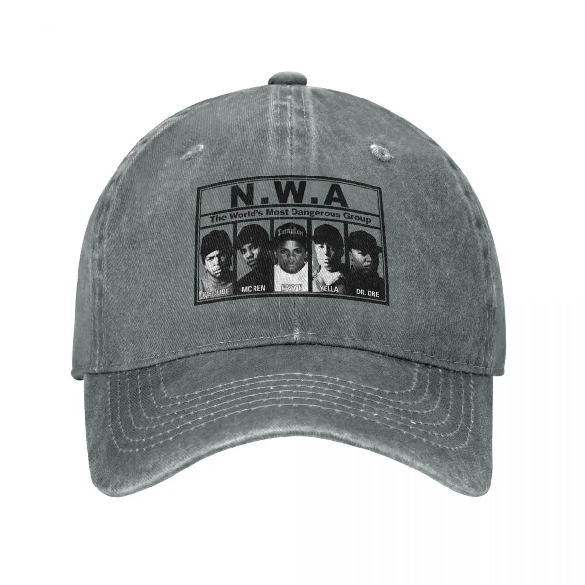 N.W.A Group Cool Design Rap Baseball Cap Men Hats Women Visor Protection Snapback Caps fugees graphic Hat official-website