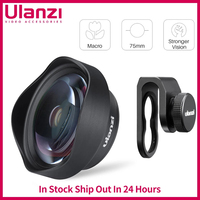 ULANZI 10X Macro Phone Camera Lens Universal Lens for iPhone 16 15 14 13 12Pro Max/XR/XS Max All Android smartphone Phone Lens