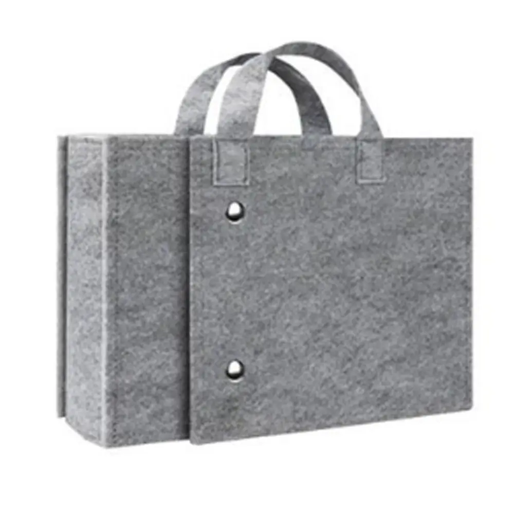 New Felt Felt Bag Organizer Lightweight Large Capacity Travel Briefcase Foldable Multifunctional Felt Backpack