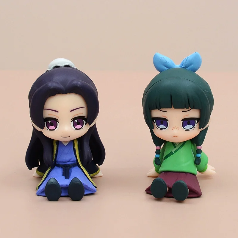 Figura Miniatura de Maomao Jinshi de The Apothecary Diaries, Versión Q, Artículos de Anime, Juguetes Kawaii, Adornos de Escritorio, Regalos