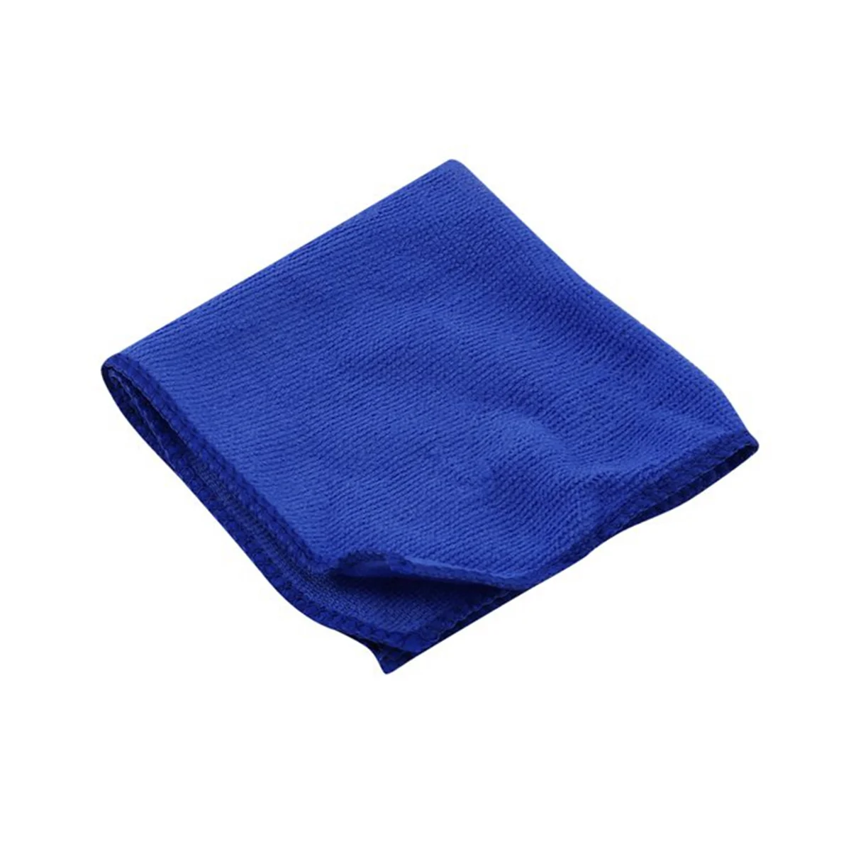 40Pcs ABSorbent Microfiber Towel Car Home Kitchen Washing Clean Wash Cloth Blue