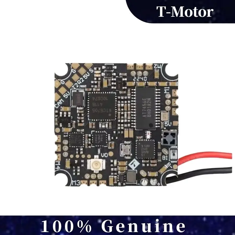 

T-MOTOR F411 AIO 1S 6A FC Flight Controller with ELRS 2.4G VTX for Tiny Whoop M0802 M0803 Motors, Bluejay, Betaflight, FPV Drone