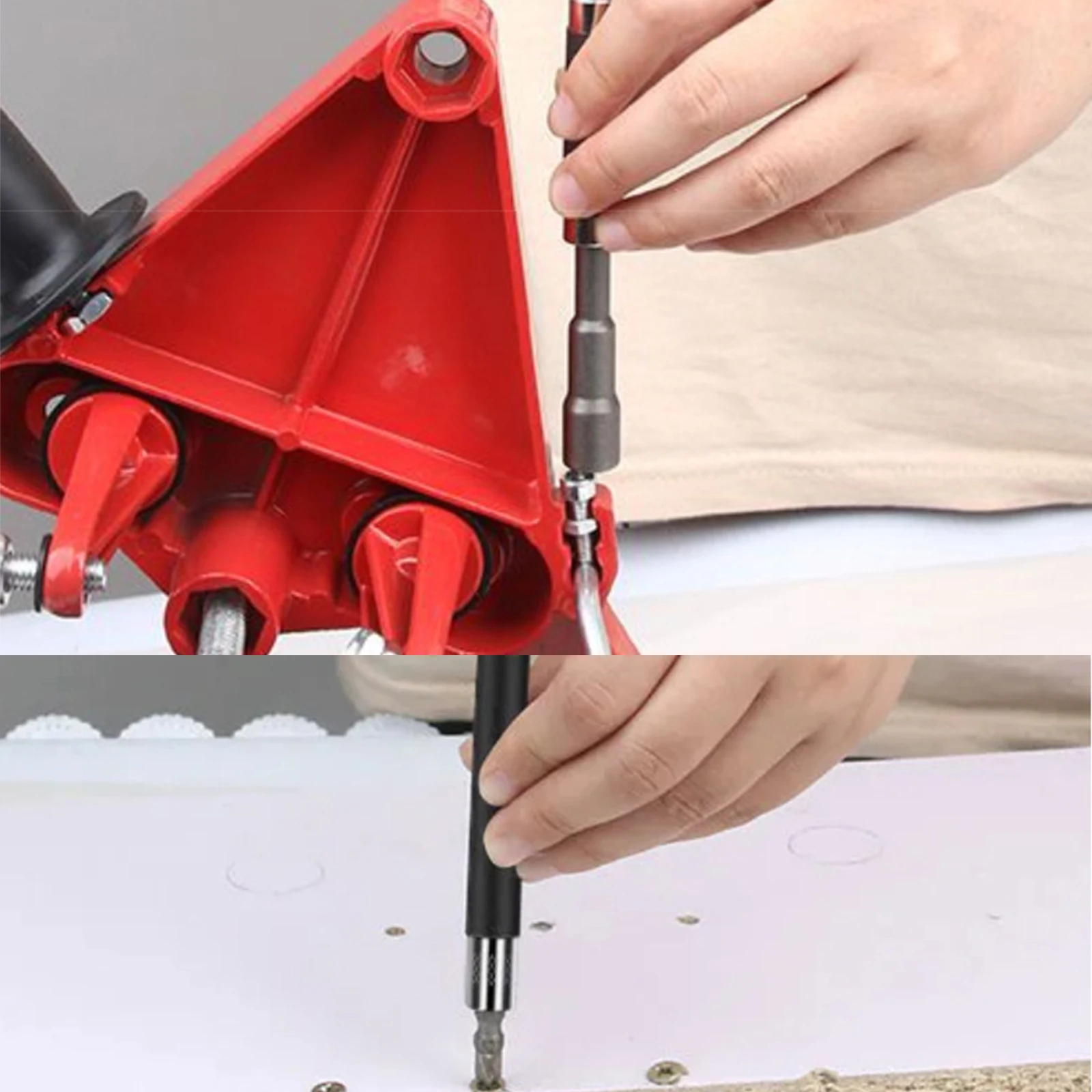 Supporto per punta per cacciavite magnetico adattatore esagonale telescopico asta di prolunga per trapano a sgancio rapido barra Batch vite per dado mandrino impilabile