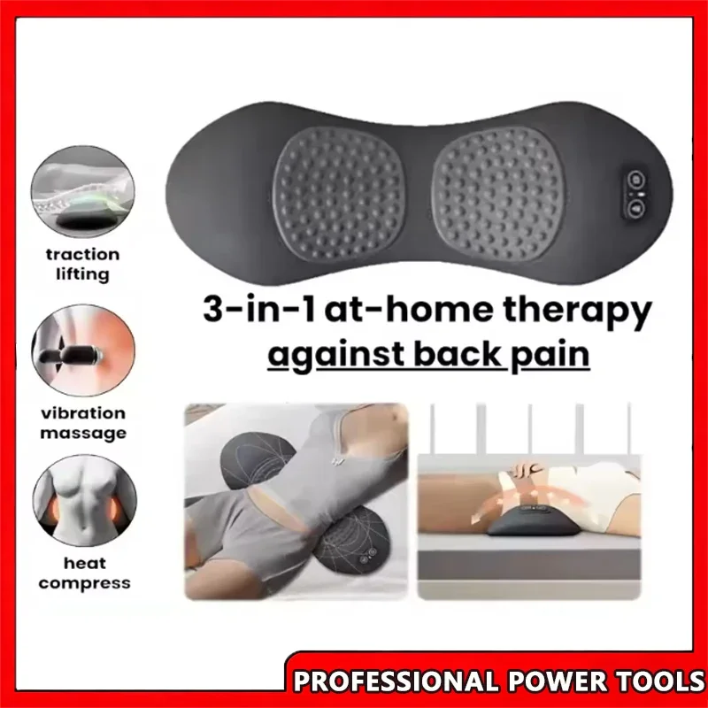 Ok Maga 3-in-1 stimulator voor bed Draagbare deep tissue pijnverlichting voor schouder onderrug en taille