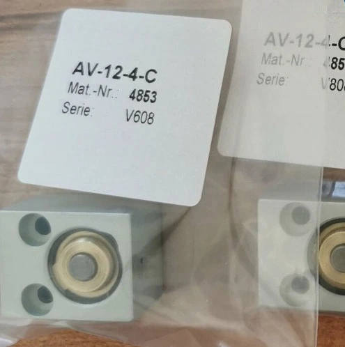 Brand New AV-12-4-C 4853 AV 12 4 C 4853 Micro Pneumatic Cylinder Fast Delivery