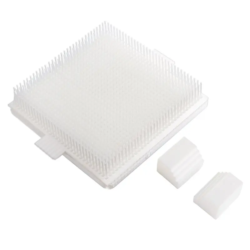 B14C Square 32X32 Fuse Bead Boards PLA Clear Pegboard Kits Template Beading Supplies For Crafts Project With 2 Small Step Option