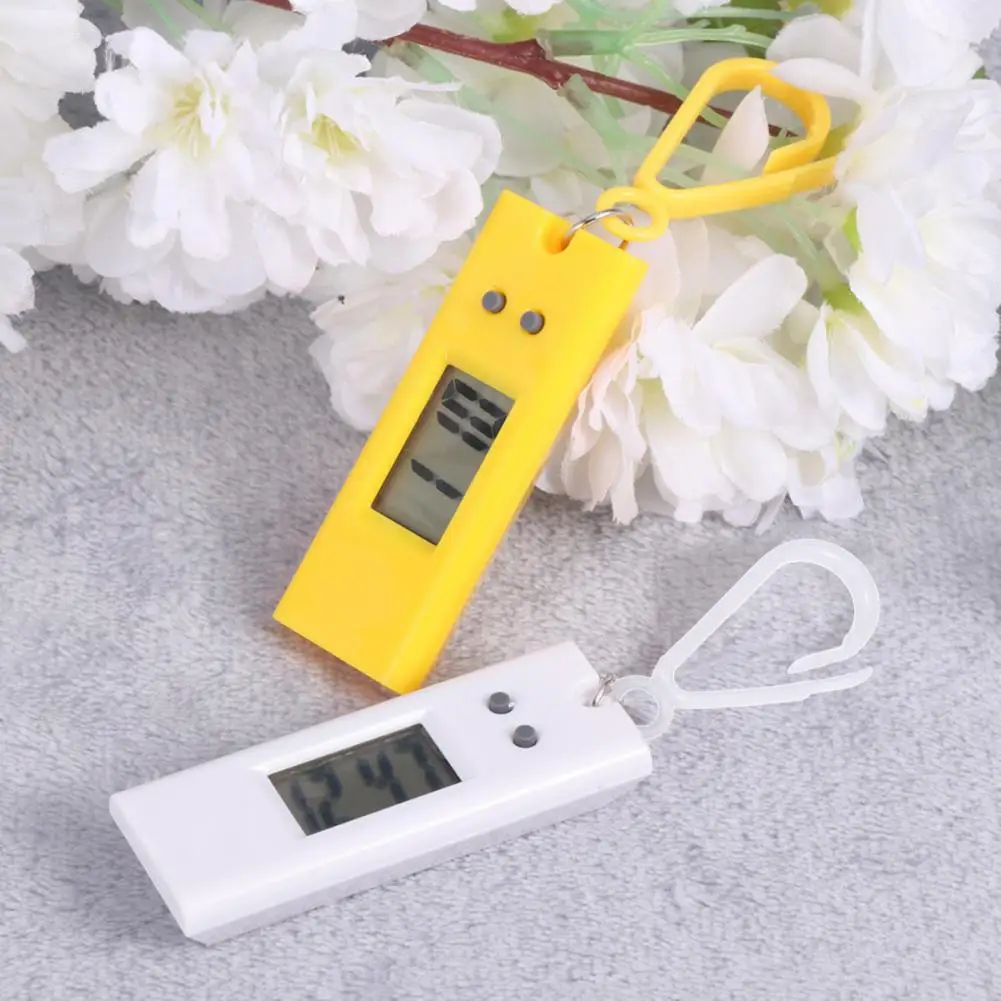 Electronic Watch Digital Digital Table Time Display Clock Hanging Keychain Student Mini Clock Digital Pocket Watch Key Chain