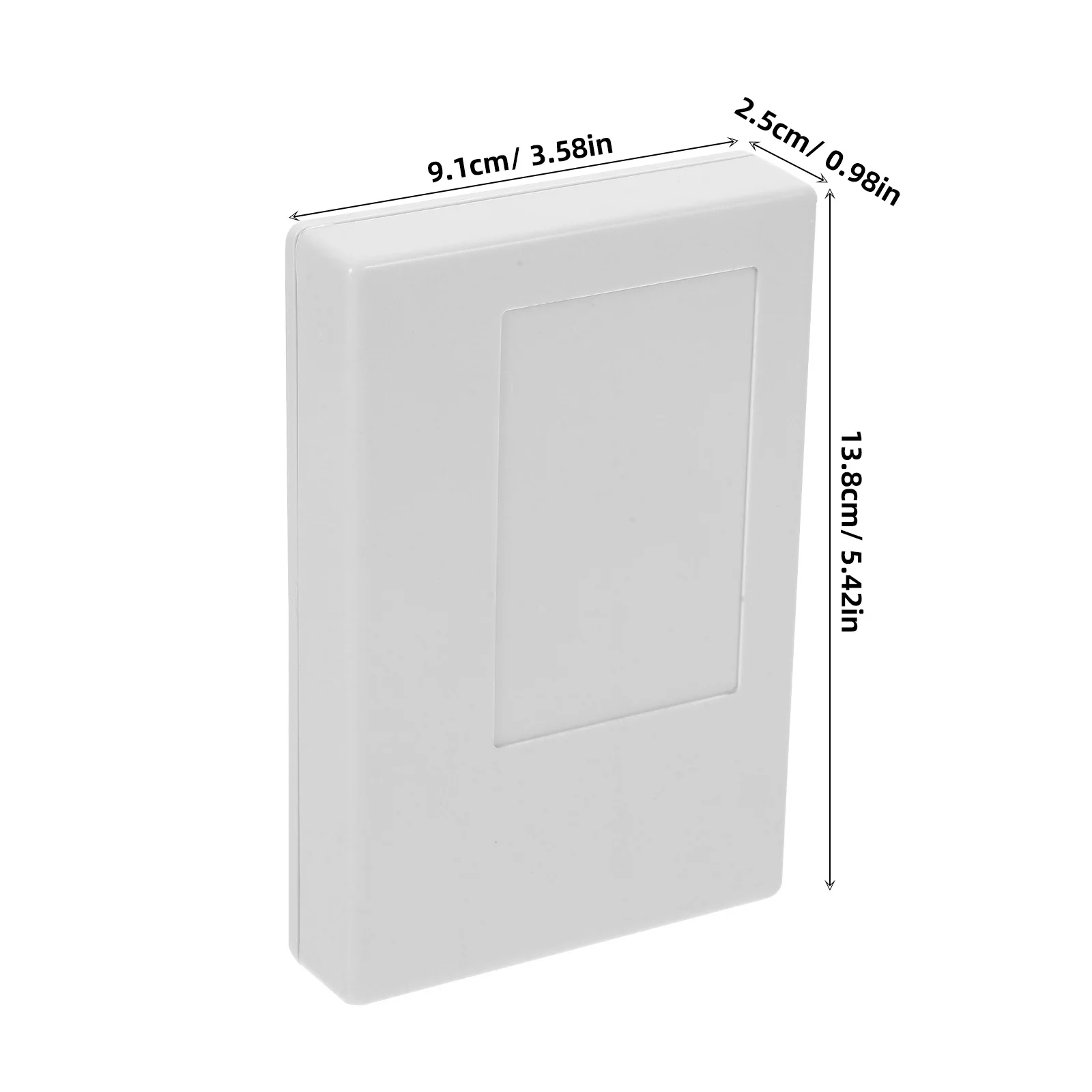 Portable Small Plastic Hidden Secret Compartment Storage Safe Plastic Enclosure Box
