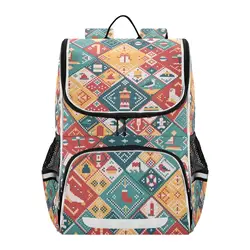 Schoolbag Children Backpack Boy Girl Primary Christmas Element Design Book Bag Multi Pockets large capacity Japanese Backpacks