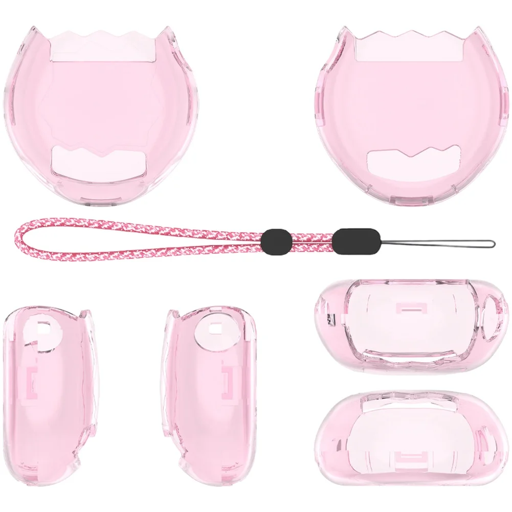 حافظة واقية متوافقة مع مادة Tamagotchi Paradise PC خفيفة الوزن مقاومة للخدش مع حبل قصير