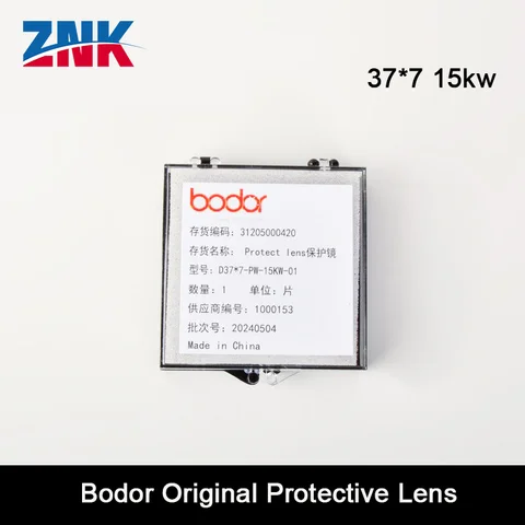 Bodor 37X7 15KW Bodor 섬유 레이저 커팅 헤드 용 기존 보호 Windows/보호 렌즈 섬유 레이저 렌즈