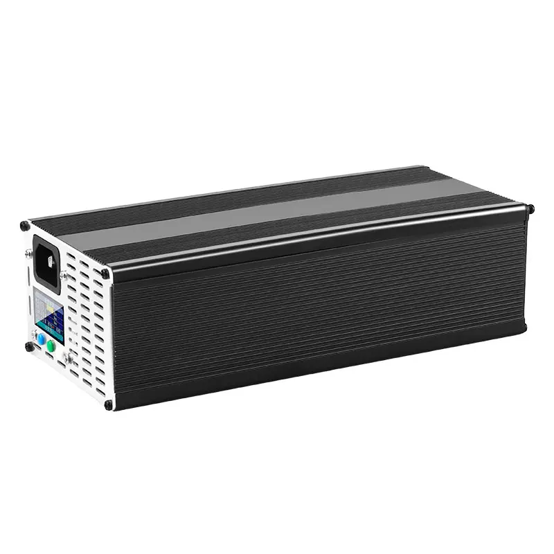 1200W Adjustable Power Digital Display Desktop Charger 36V-72V Output 90% Efficiency Metal Casing Lithium Battery