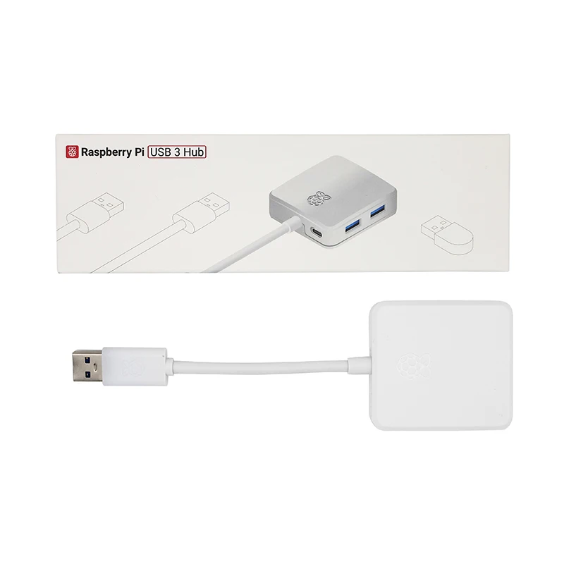 Hub USB 3 Original oficial Raspberry Pi para transmisión de alta velocidad USB 3,0 serie Raspberry Pi