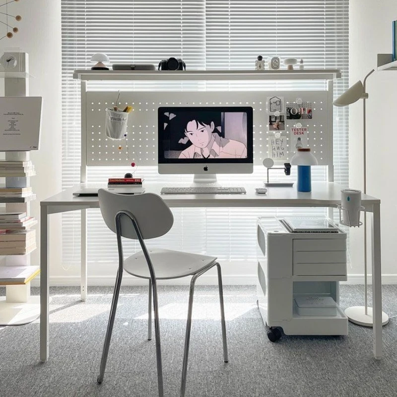 

Nordic ins Italian minimalism, hole board computer desk, e-sports table, home desk, student study table desk