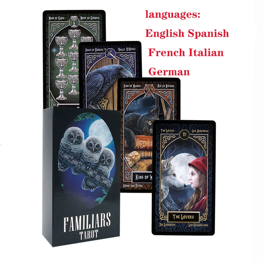 Spanish Tarot. Tarot Deck 78 Cards.New TAROT.French Tarot. German Tarot Language Tarot English Tarot.Tarot Cards for Beginners.