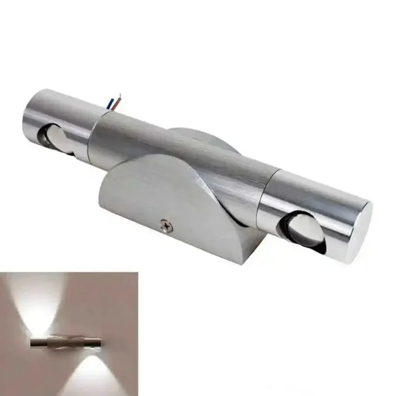 Living Background, The Bedroom Bedside Lights, Aisle Stairs LED Lamp, 85-265V 6W, Can Be Rotated
