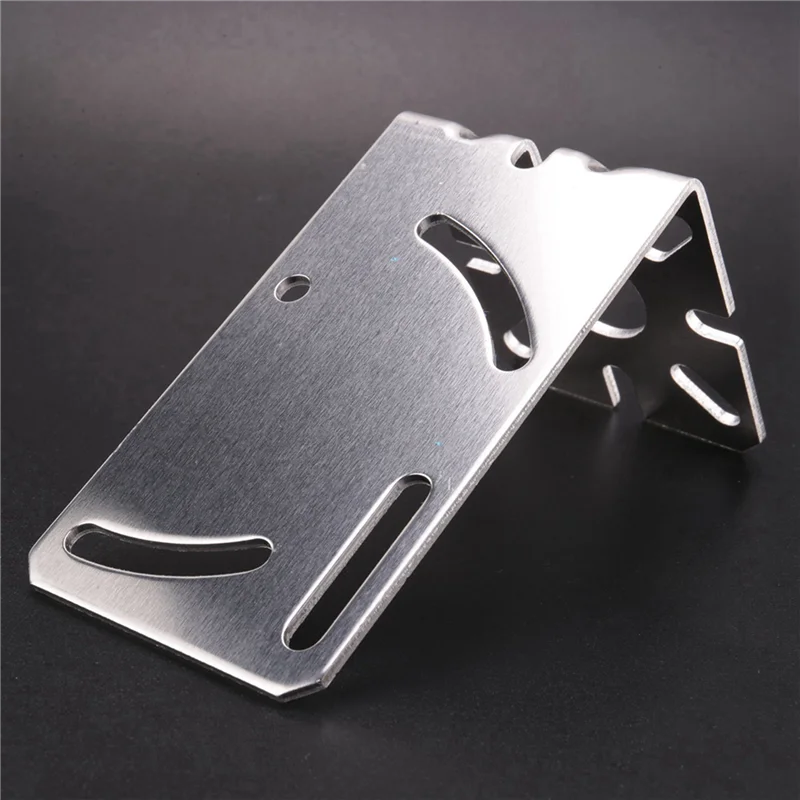 

【Superdeals】3X Outdoor Patch Antenna Mount L-Shaped Antenna Brackets U-Type Hoop Fixation Holding Pole Installation