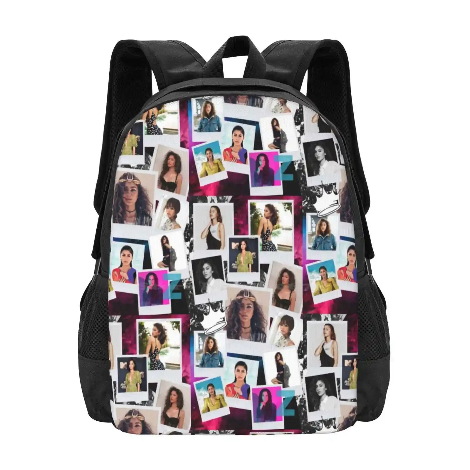 

Zendaya Large Capacity School Backpack Laptop Bags Zendaya Queen Z Edit