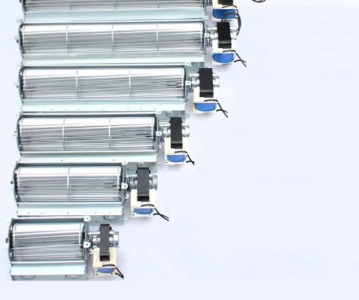 Ventilador de Resfriamento de Fluxo Axial Ac220v 50hz Fluxo Cruzado Baixo Ruído Usado para Acessórios de Resfriamento do Chassi do Elevador